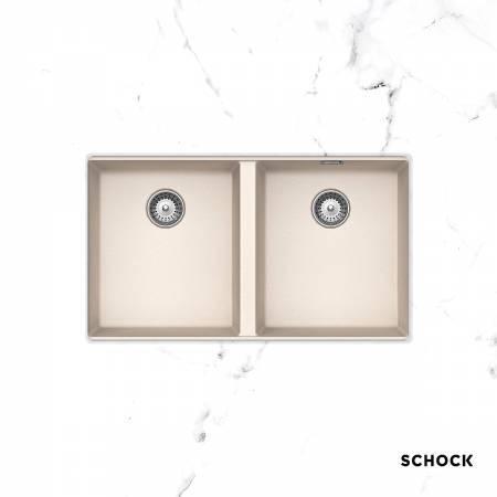 Νεροχύτης Κουζίνας Γρανίτη Manhattan Υποκαθήμενος 75x45,6 Schock Cristalite Everest Granite