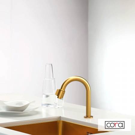 Ρουξούνι Φίλτρου (με διακόπτη) CORA Brushed Gold