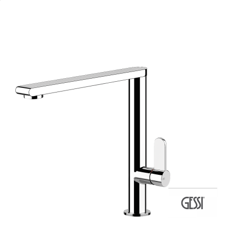 Μπαταρία Νεροχύτη Κουζίνας Helium Gessi Chrome