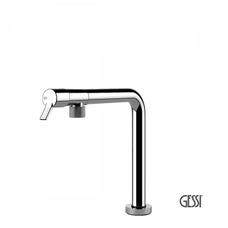 Μπαταρία Νεροχύτη Κουζίνας SU & GIU Gessi Chrome