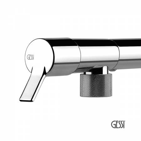 Μπαταρία Νεροχύτη Κουζίνας Fisso Gessi Chrome