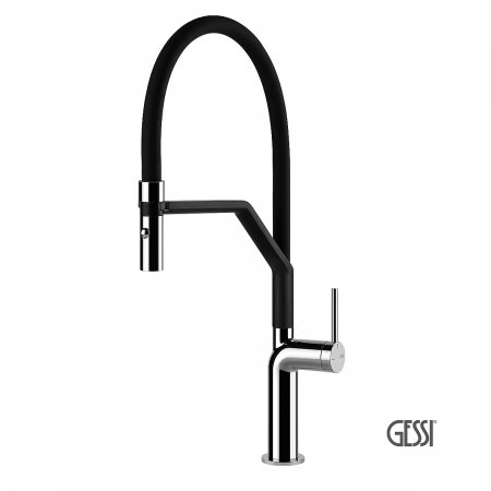 Μπαταρία Νεροχύτη Κουζίνας Stelo Gessi Chrome