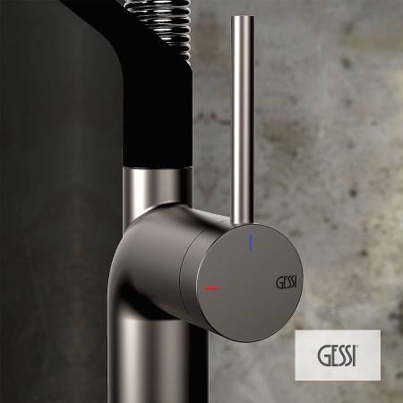Μπαταρία Νεροχύτη Κουζίνας Stelo Gessi Inox