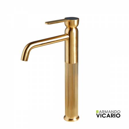ΜΠΑΤ.ΝΙΠΤ. ΥΨΗΛΗ ΜΕ ΒΑΛΒ.CLIC-CLAC LUMIERE VICARIO BRUSHED GOLD
