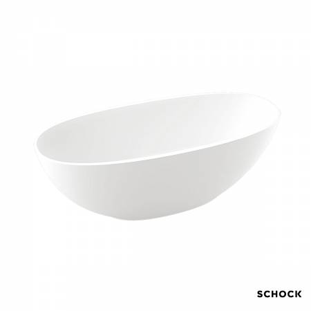 Μπανιέρα Ελεύθερης Τοποθέτησης CLIF Freestanding 160x70, SCHOCK White Matt