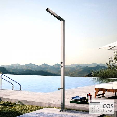 ΣΤΗΛΗ ΝΤΟΥΖ TERA ICOS ΕΠΙΔΑΠΕΔΙΑ ΥΨΟΣ 210 εκ. INOX