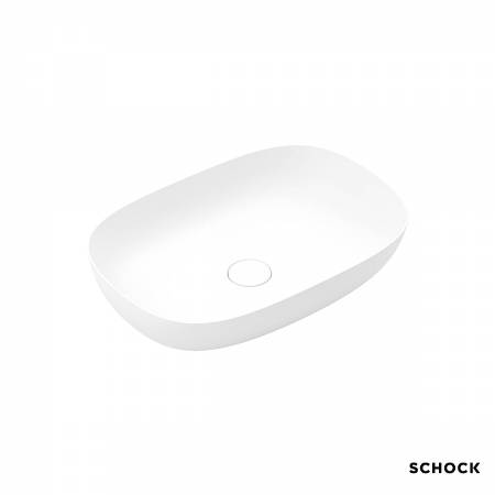 Νιπτήρας RLIGHT 56,4x39 Marmorin by Schock White Matt