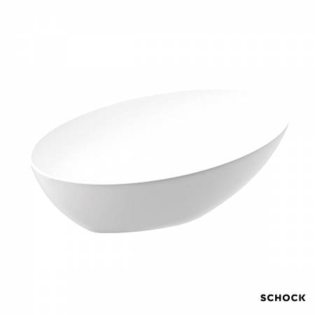 Μπανιέρα Ελεύθερης Τοποθέτησης CLIF Freestanding 170x85, SCHOCK White Matt