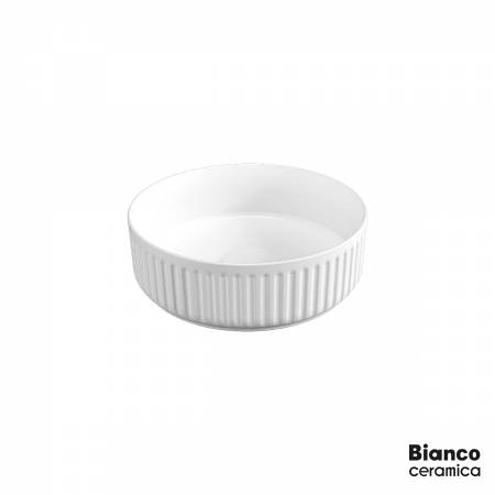 Νιπτήρας Πορσελάνης ETNA-S Φ36 Bianco Ceramica White Matt