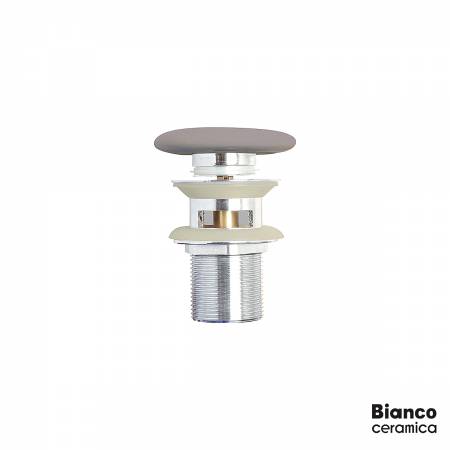 Βαλβίδα Νιπτήρα Clic-Clac Bianco Ceramica Stone Grey