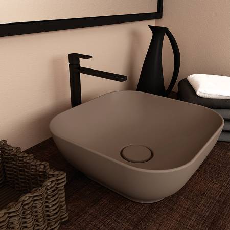 Olympia Trend Square 02 - Brown matt