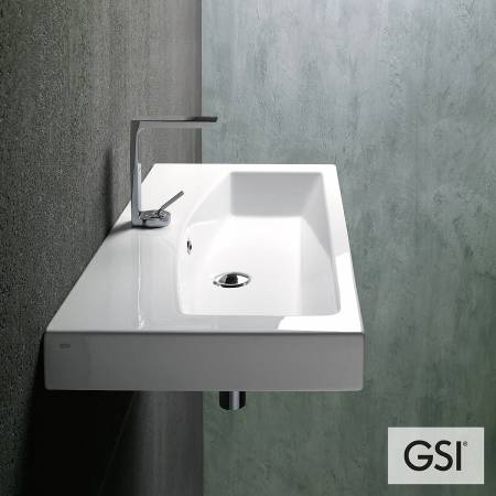 ΝΙΠΤΗΡΑΣ LOSANGA FLAT 90x42,5 (1 οπή+2 προχ.) GSI WHITE