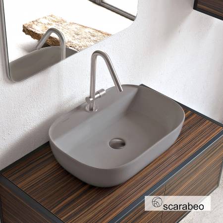 ΝΙΠΤΗΡΑΣ GLAM56/R 56x38 (1 οπή) SCARABEO SAND