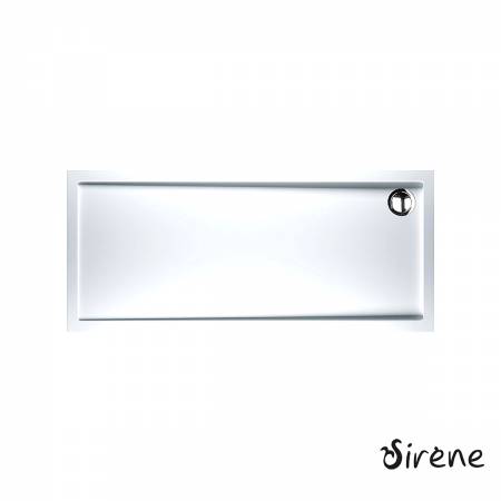 ΝΤΟΥΖ.ΠΑΡΑΛ/ΜΗ ΑΚΡΥΛΙΚΗ 170x70 EXTRA-FLAT Φ90 SIRENE WHITE