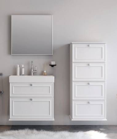 ΣΕΤ ΕΠΙΠΛΟΥ ΜΠΑΝΙΟΥ STELLA 70cm χρ.WHITE MAT 9SSTE070WHM