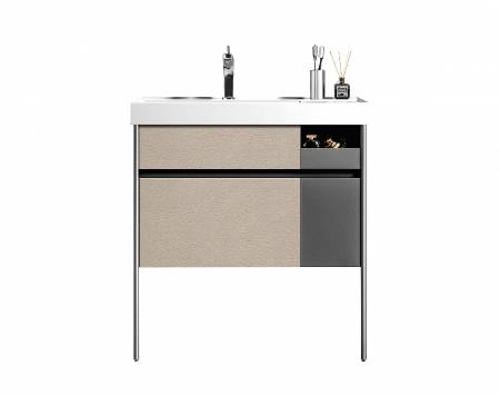 Σετ Πάγκου ELITE 80cm PLYWOOD χρ.SMOKE GREY