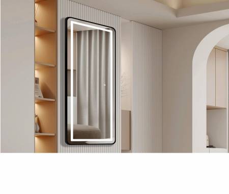 Καθρέφτης LED Τοίχου F-01 Στενόμακρος 60x160cm κωδ. 0762-F-01