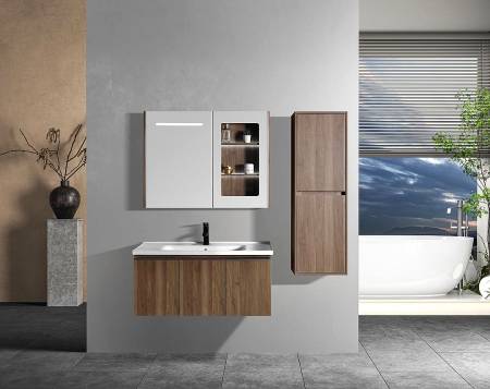 Σετ Επίπλου LAVARE 100cm χρ. ΚΑΡΥΔΙ 9SLAV100WAL