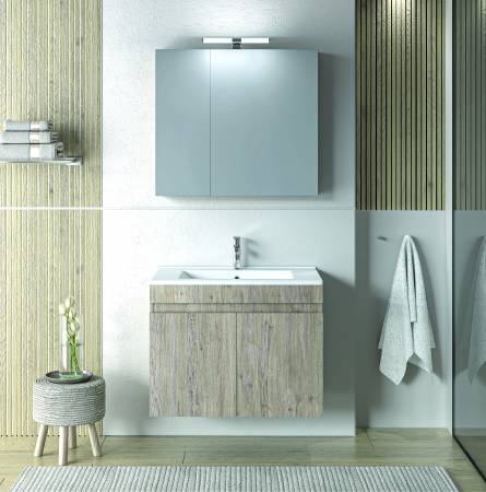 ΣΕΤ ΕΠΙΠΛΟΥ OMEGA 75 cm NEW χρ. BEIGE OAK 9SOM075BONW