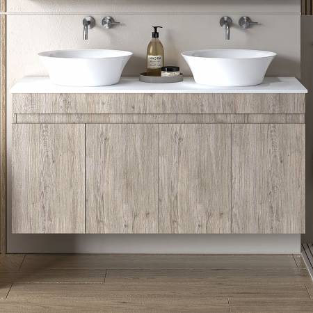 ΣΕΤ ΠΑΓΚΟΥ OMEGA TOP 120cm 2 ΝΙΠΤΗΡΕΣ  χρ. ΜΠΕΖ S3BOMTD120BO