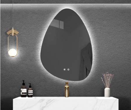 Καθρέφτης LED S-02 60x80cm κωδ. 0762-S-02