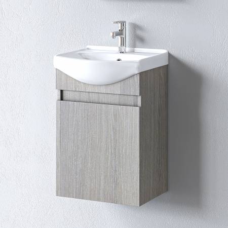 Πάγκος SIENA HARMONY 45 S3BSI045HN0 Πάγκος 45x31x60cm, Νιπτήρας 45x36cm