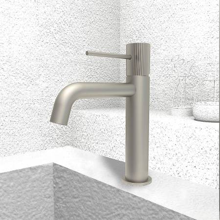 Orabella Preciosa Brushed nickel - Μπαταρία νιπτήρος