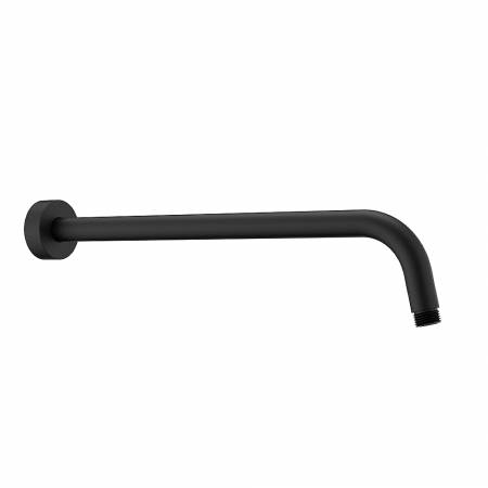 Βραχίονας Ντουζ Στρόγγυλος 40 cm Black matt