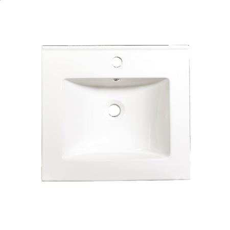 Νιπτήρας SLIM 50 γυαλιστερή πορσελάνη 50x46cm