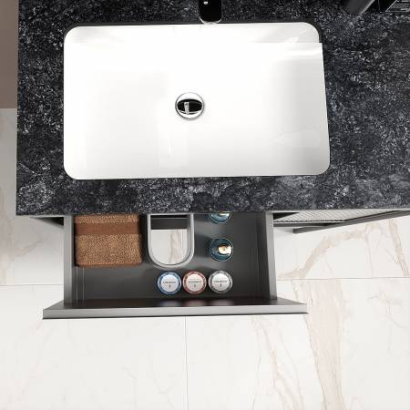 ΣΕΤ ΕΠΙΠΛΟΥ ERIETE 80cm PLYWOOD χρ. ΜΠΟΡΝΤΟ / ΑΝΘΡΑΚΙ 9SERI080RUAN