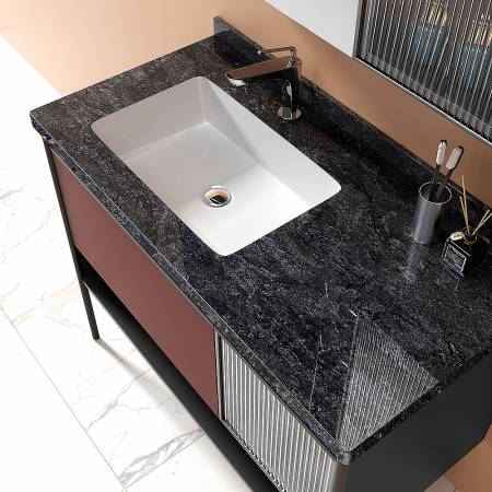 ΣΕΤ ΕΠΙΠΛΟΥ ERIETE 80cm PLYWOOD χρ. ΜΠΟΡΝΤΟ / ΑΝΘΡΑΚΙ 9SERI080RUAN