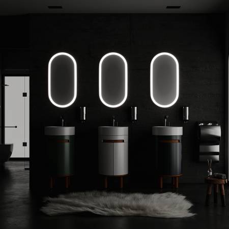 Σετ Έπιπλο Μπάνιου MASAL Πράσινο MDF 18mm Λάκα 42 9SMAS042GRM
