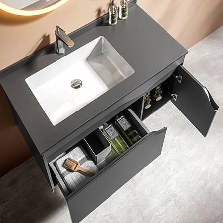 ΣΕΤ ΕΠΙΠΛΟΥ DIVA 100cm PLYWOOD χρ.ANTHRACITE 9SDIV100ANTH